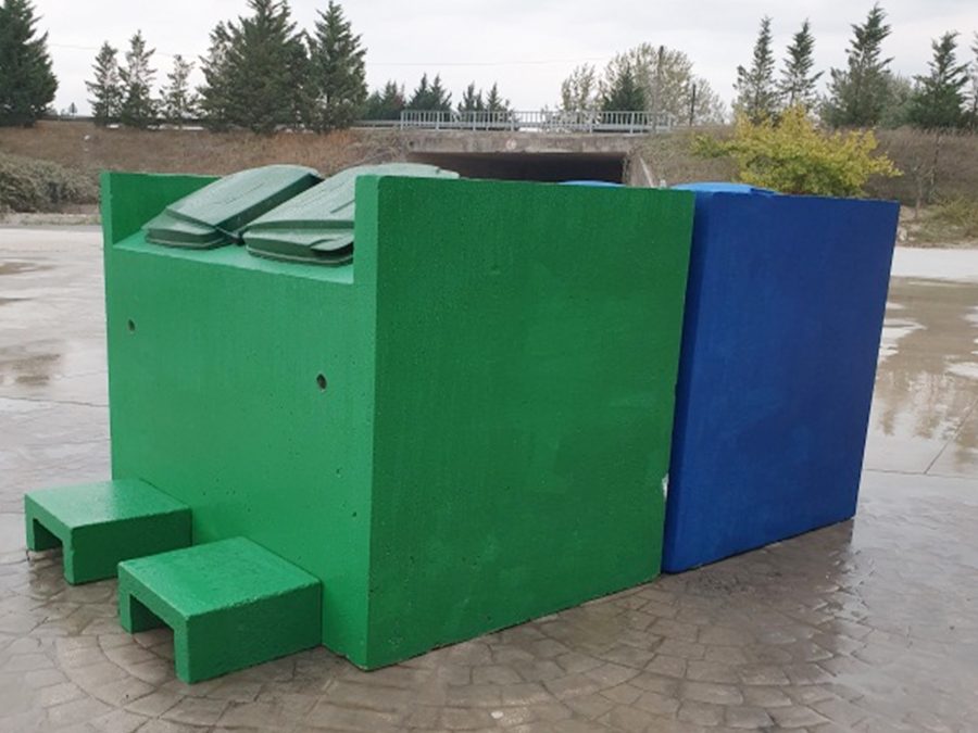 Betonarme Çöp Konteynerleri