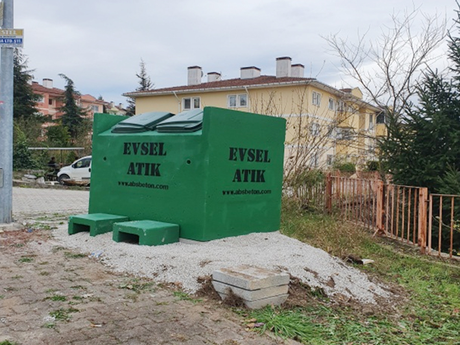 Betonarme Çöp Konteynerleri