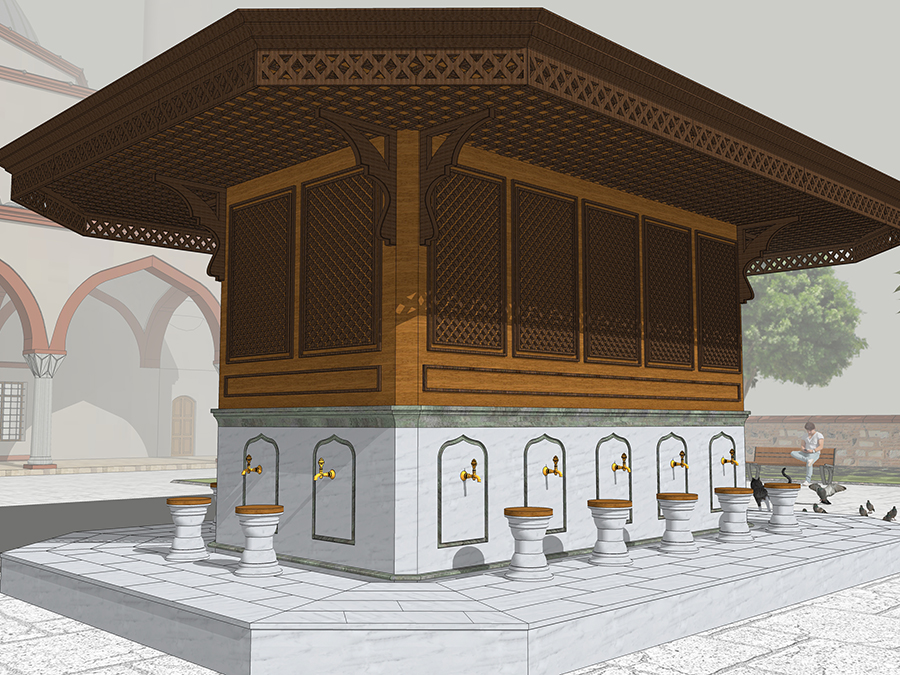 Şadırvan ve Meydan Çeşmesi