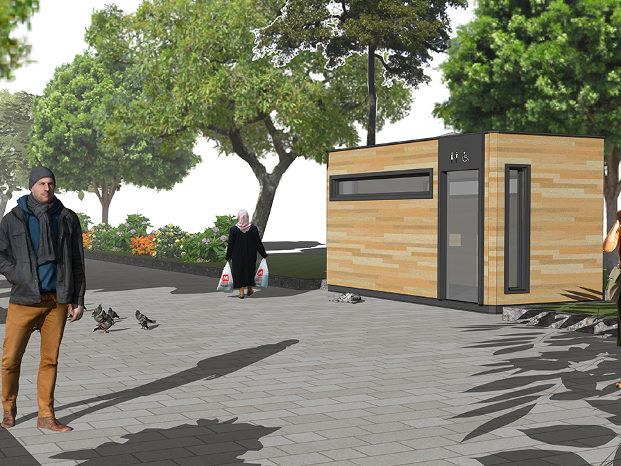 Betonarme Hazır Bay Bayan WC