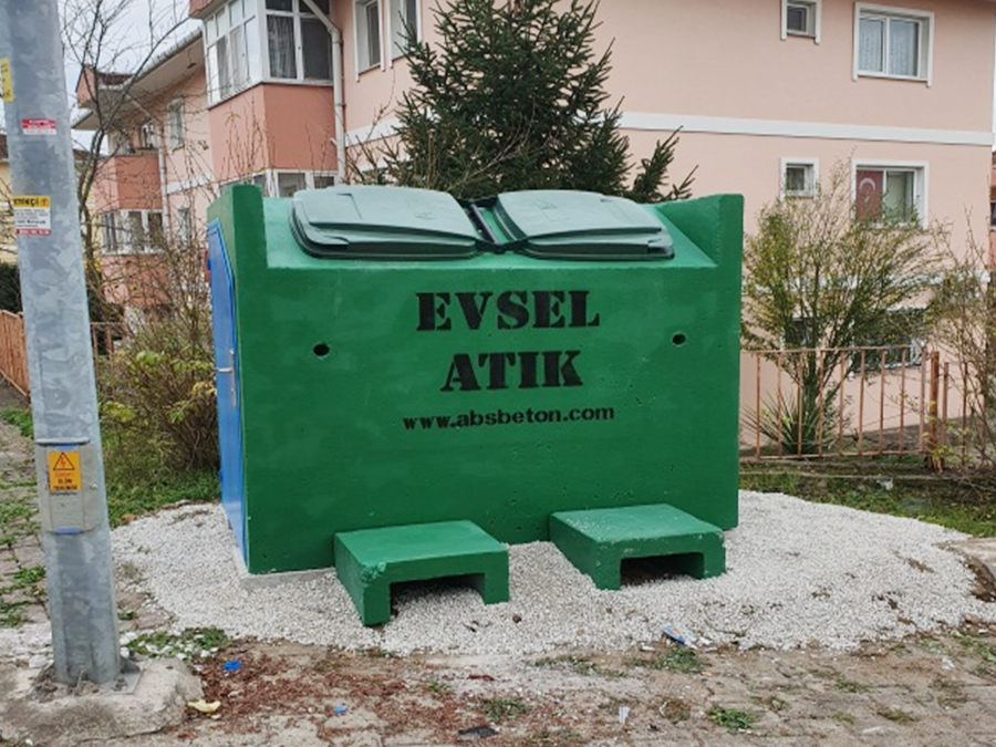 Betonarme Çöp Konteynerleri