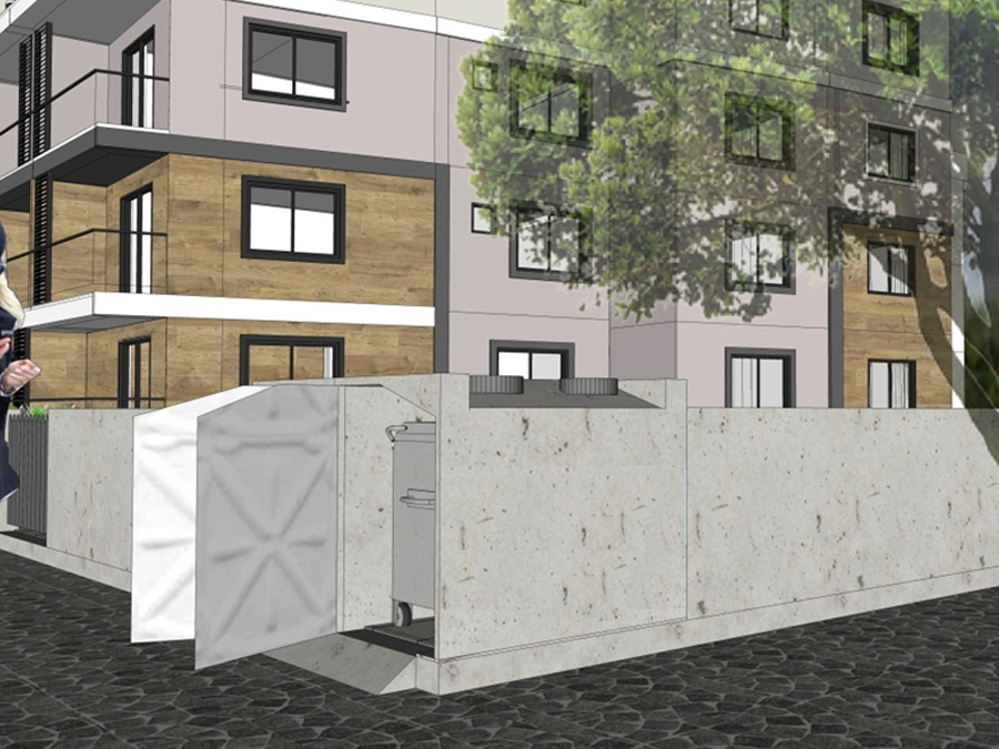 Betonarme Çöp Konteynerleri