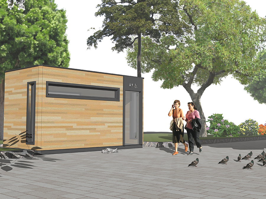 Betonarme Hazır Bay Bayan WC