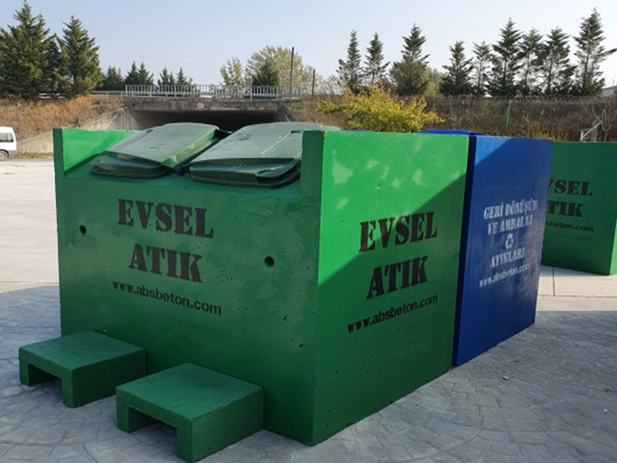 Betonarme Çöp Konteynerleri