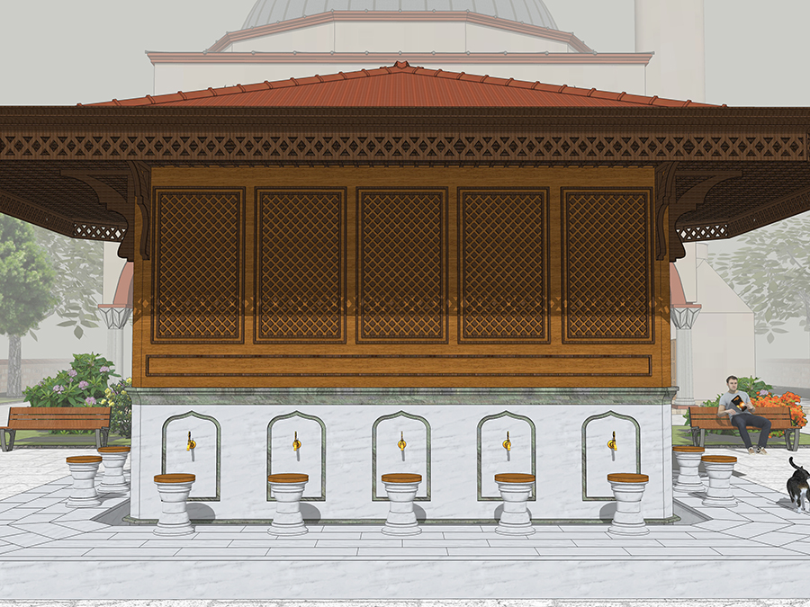 Şadırvan ve Meydan Çeşmesi