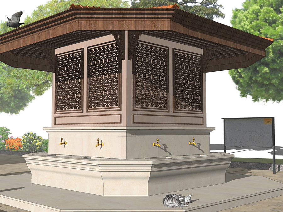 Şadırvan ve Meydan Çeşmesi