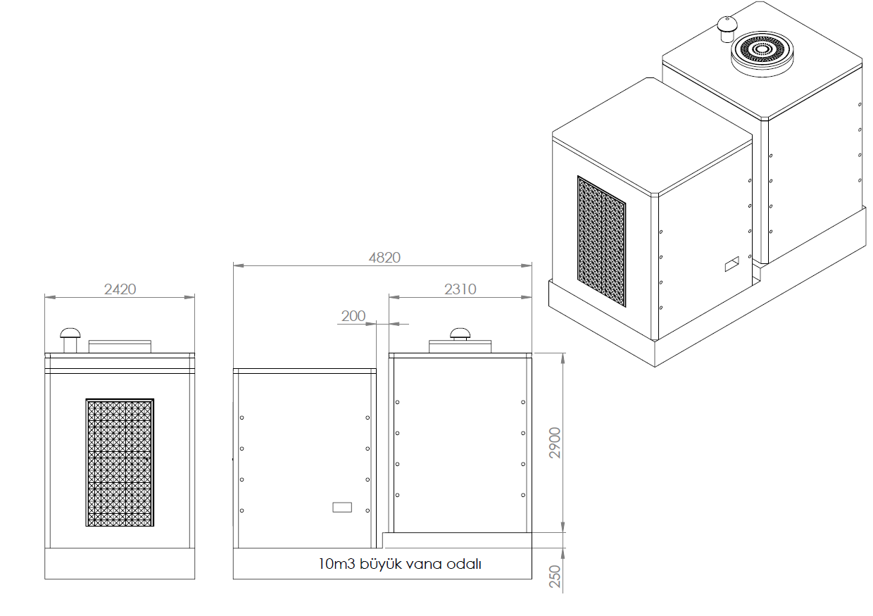 10 M3  PREFABRiK BETONARME  DEPOLAR