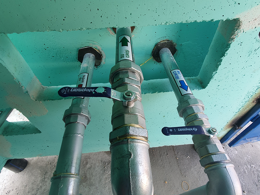 10 m3 Prefabrik Betonarme Su Deposu