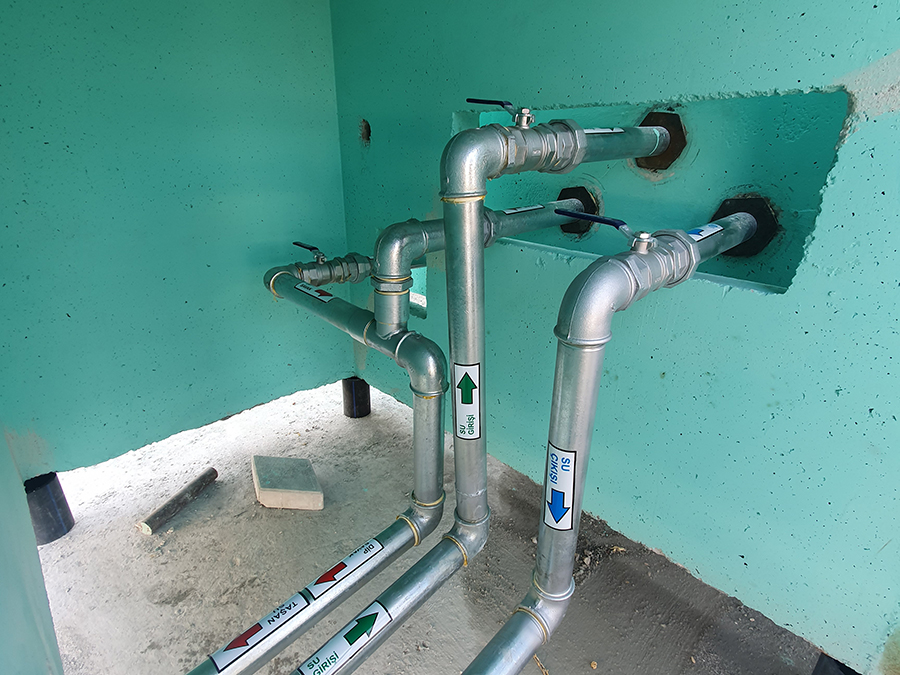 10 m3 Prefabrik Betonarme Su Deposu