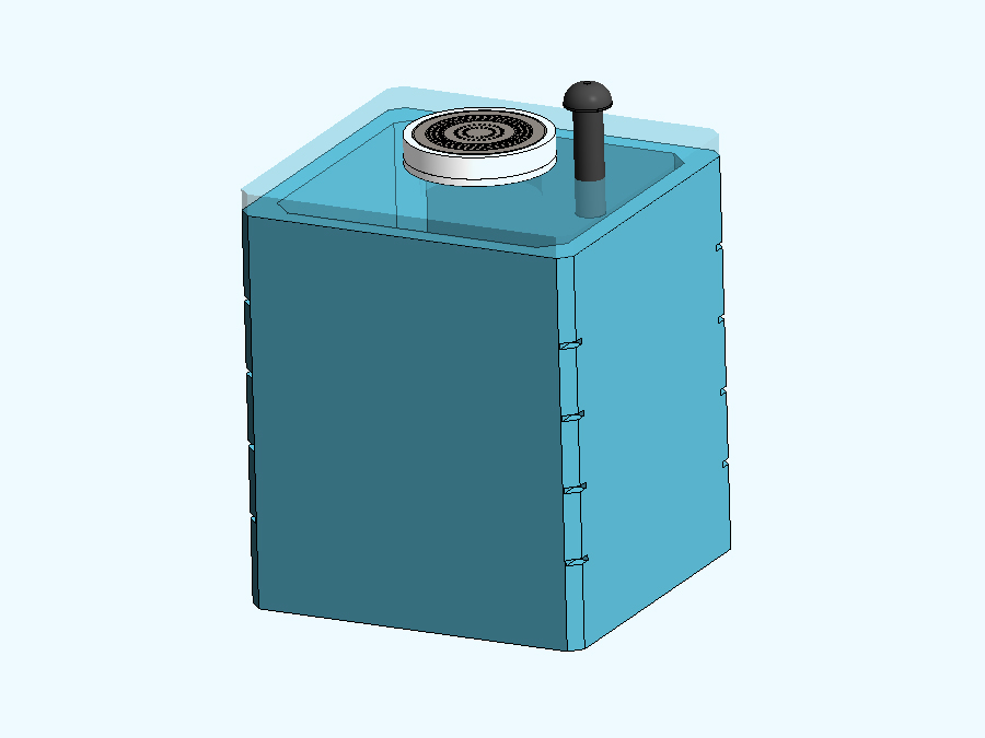 10 m3 Prefabrik Betonarme Su Deposu