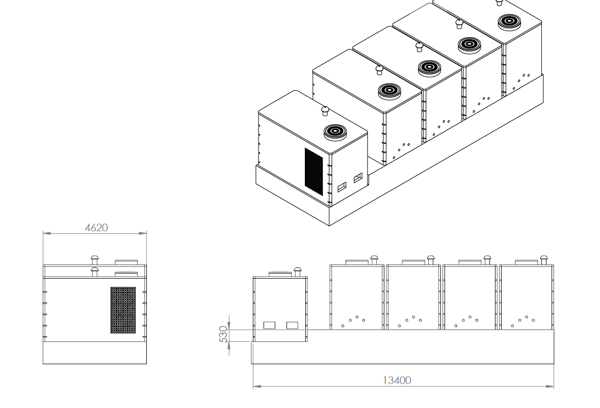 100 M3  PREFABRiK BETONARME  DEPOLAR