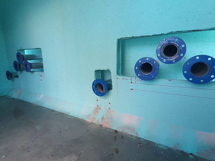 100 m3 Prefabrik Betonarme Su Deposu