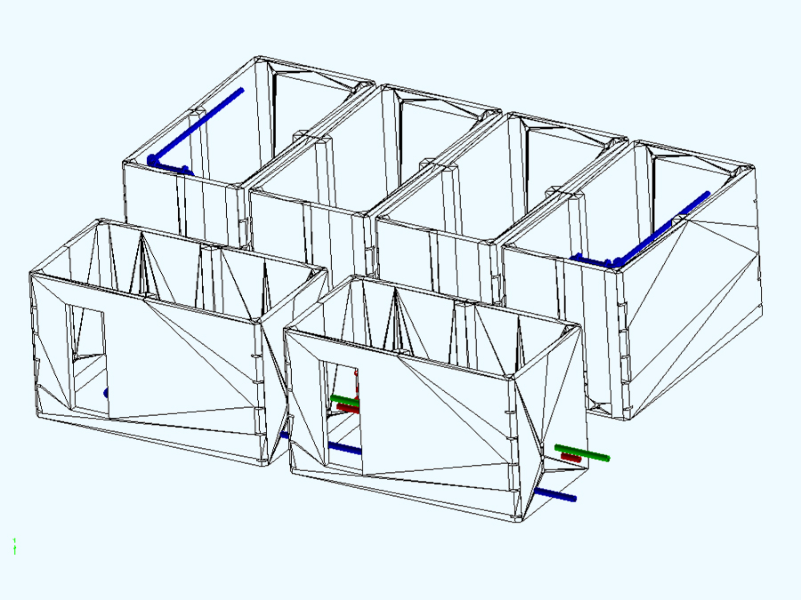 100 m3 Prefabrik Betonarme Su Deposu