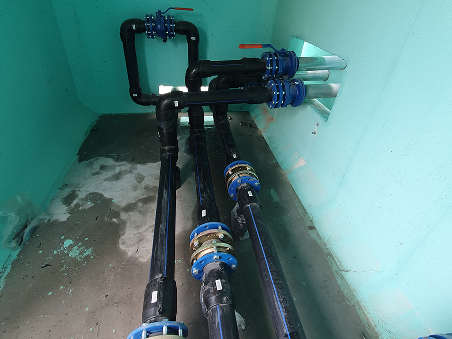 100 m3 Prefabrik Betonarme Su Deposu