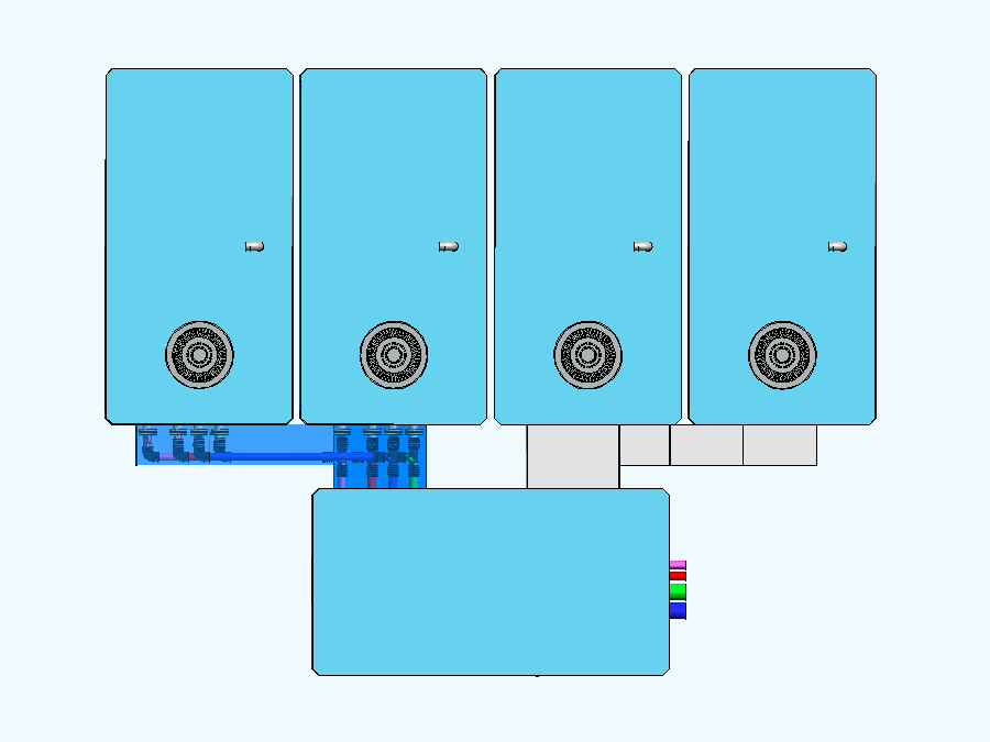 100 m3 Prefabrik Betonarme Su Deposu