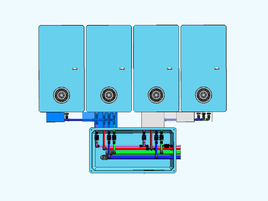 100 m3 Prefabrik Betonarme Su Deposu