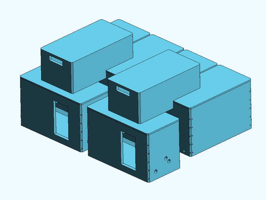 100 m3 Prefabrik Betonarme Su Deposu