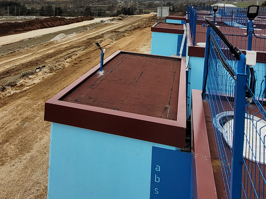 1500 m3 Prefabrik Betonarme Su Deposu