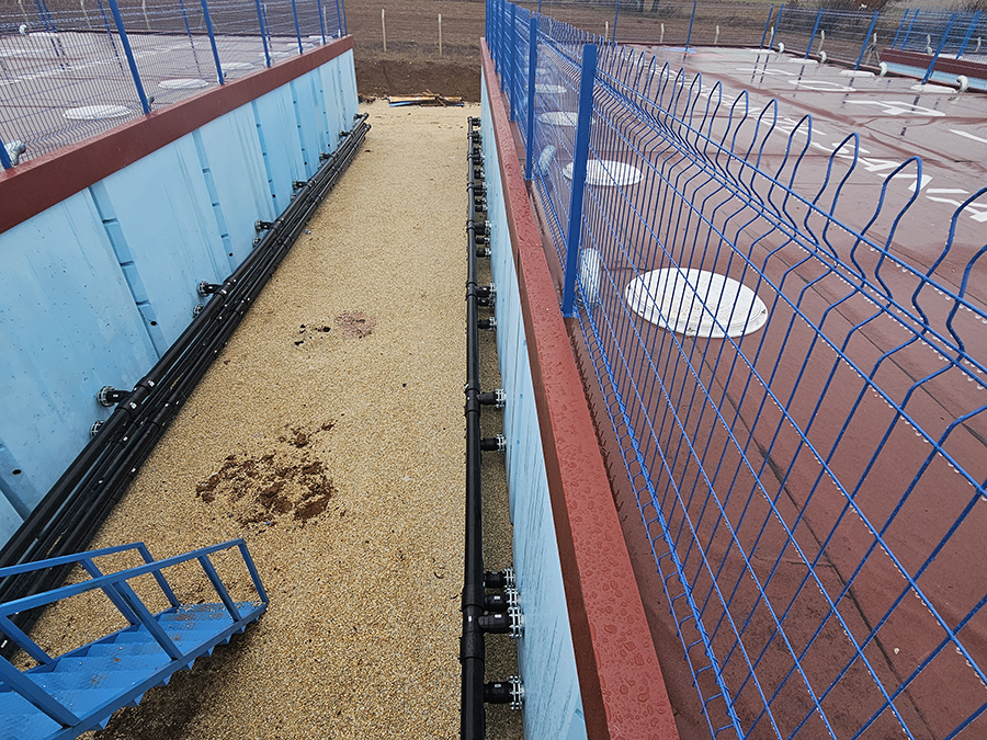 1500 m3 Prefabrik Betonarme Su Deposu