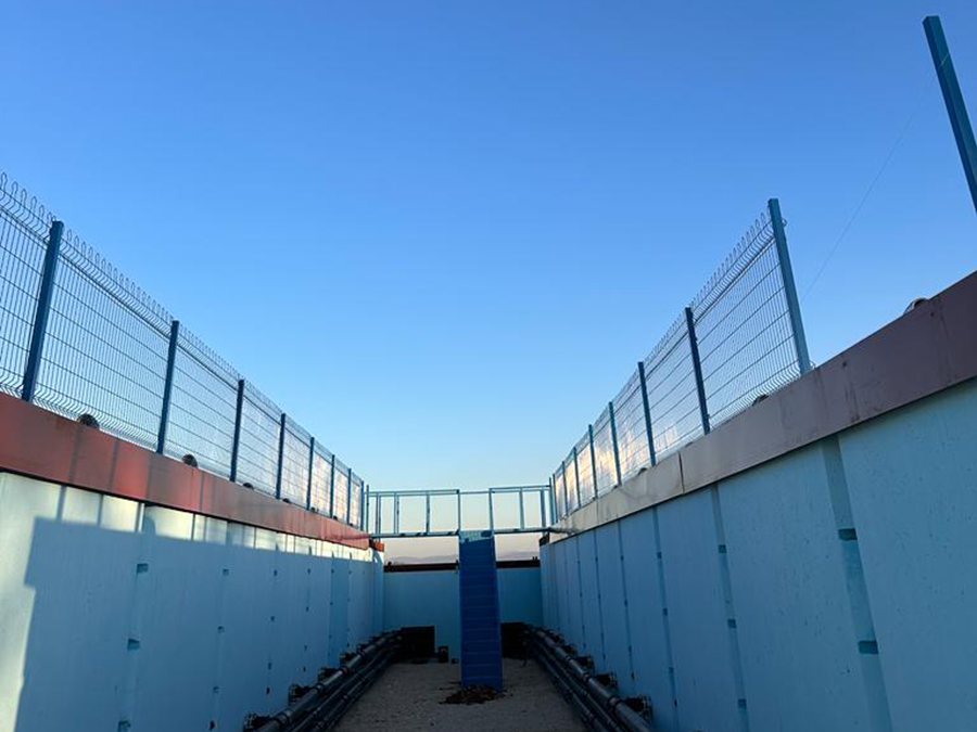 1500 m3 Prefabrik Betonarme Su Deposu