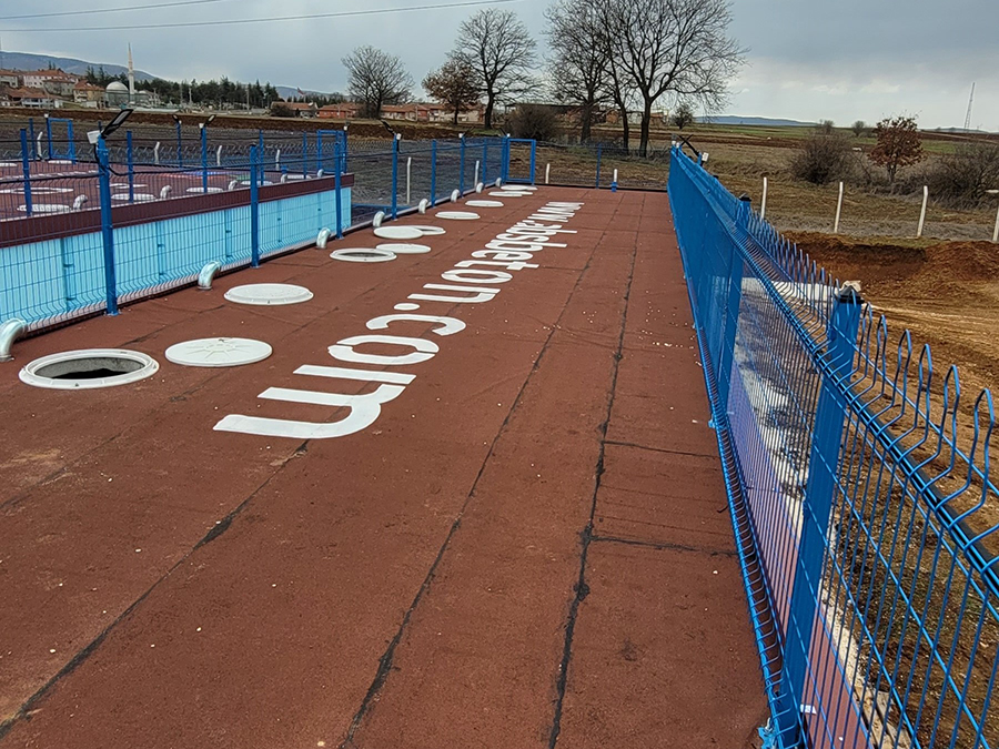 1500 m3 Prefabrik Betonarme Su Deposu