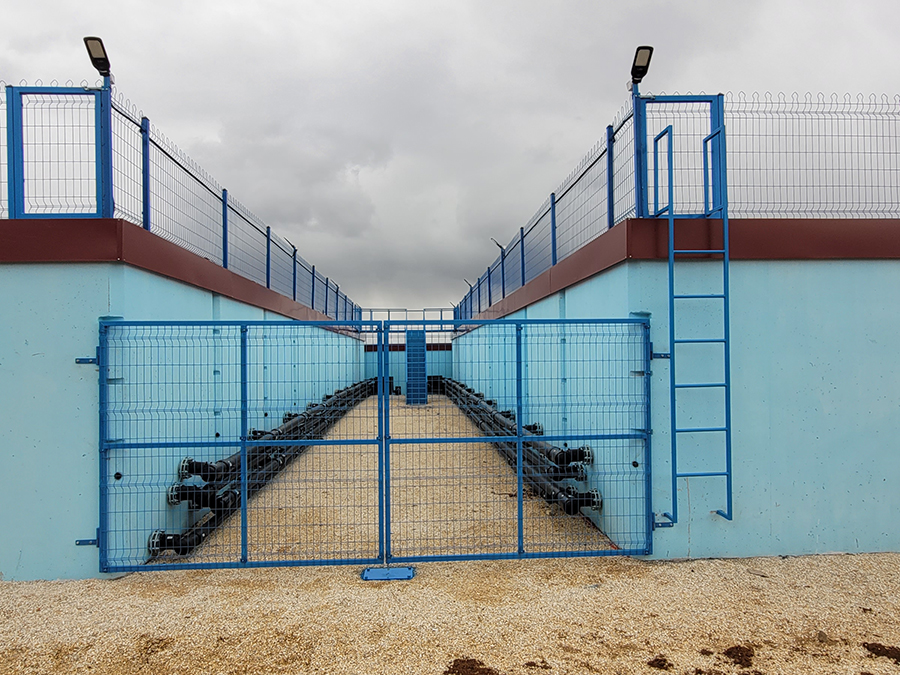 1500 m3 Prefabrik Betonarme Su Deposu