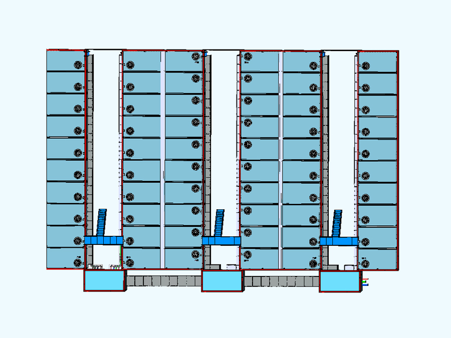 1500 m3 Prefabrik Betonarme Su Deposu