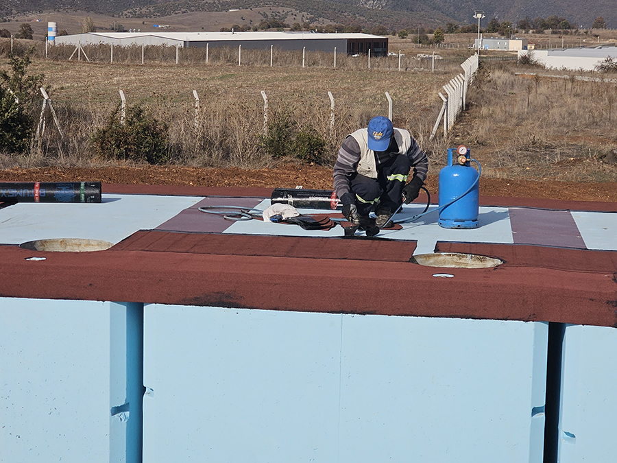 1500 m3 Prefabrik Betonarme Su Deposu