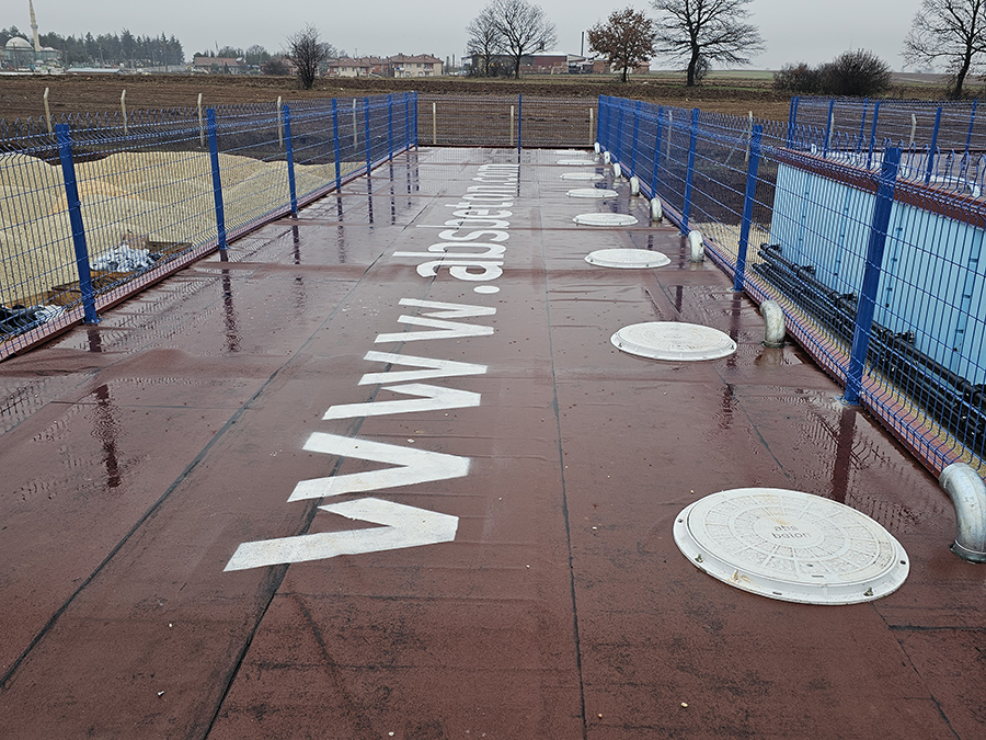 1500 m3 Prefabrik Betonarme Su Deposu