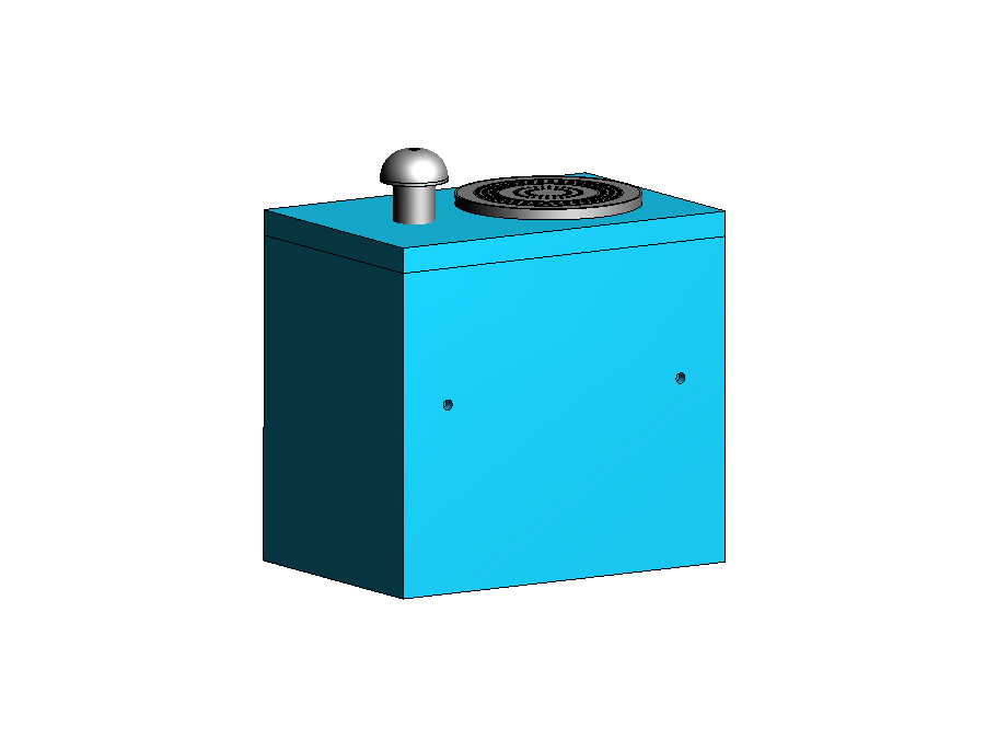 2 m3 Prefabrik Betonarme Su Deposu