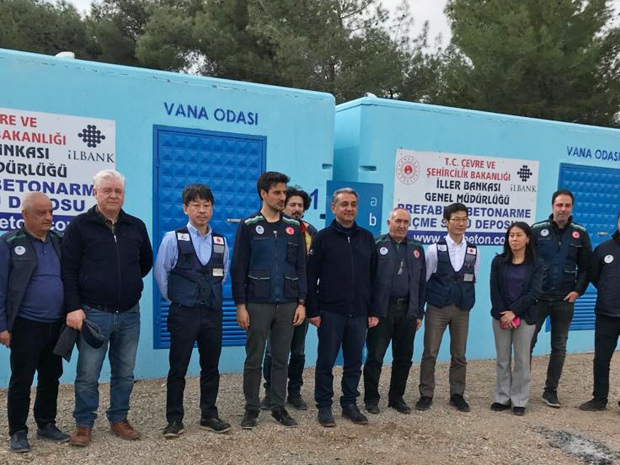 200 m3 Prefabrik Betonarme Su Deposu