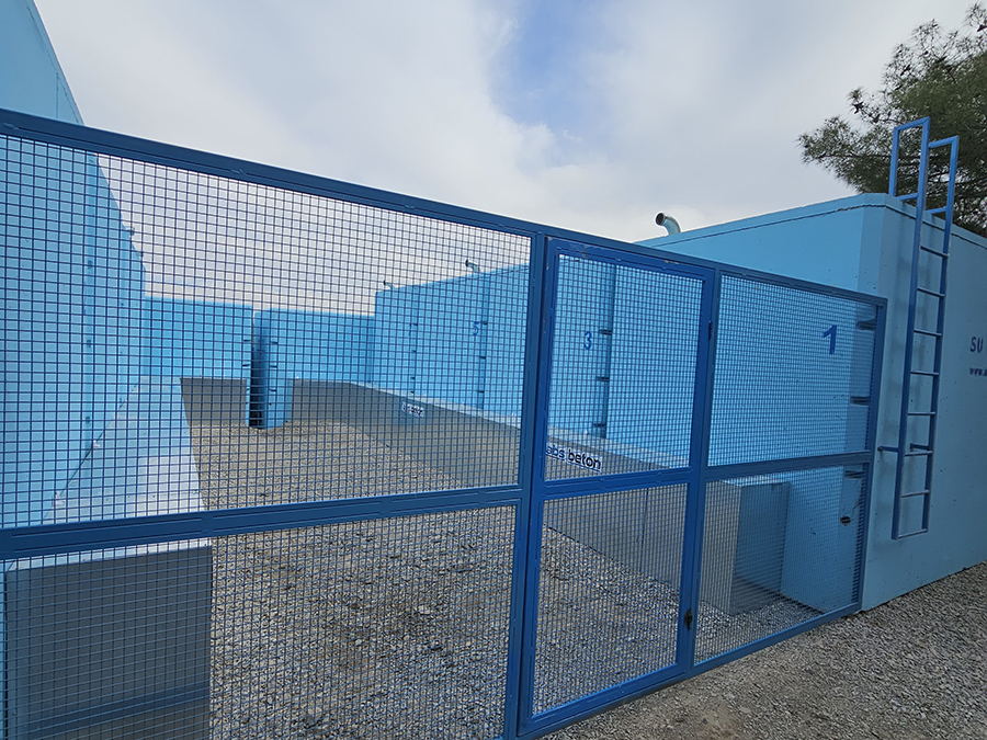 200 m3 Prefabrik Betonarme Su Deposu