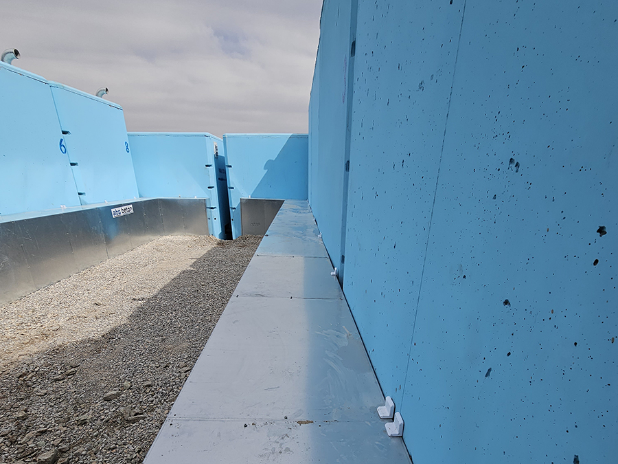 200 m3 Prefabrik Betonarme Su Deposu