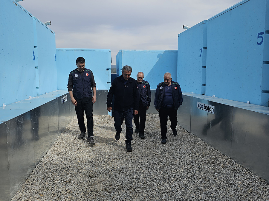 200 m3 Prefabrik Betonarme Su Deposu