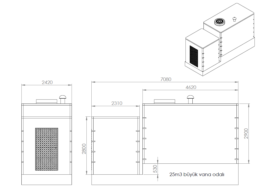 25 M3  PREFABRiK BETONARME  DEPOLAR