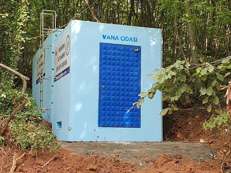 25 m3 Prefabrik Betonarme Su Deposu