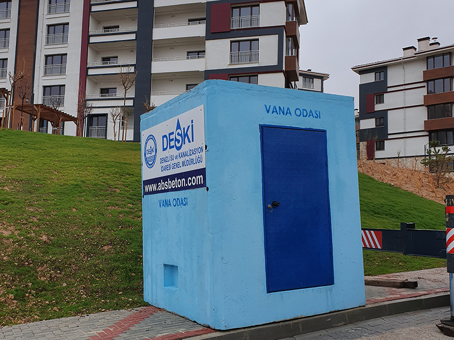 25 m3 Prefabrik Betonarme Su Deposu