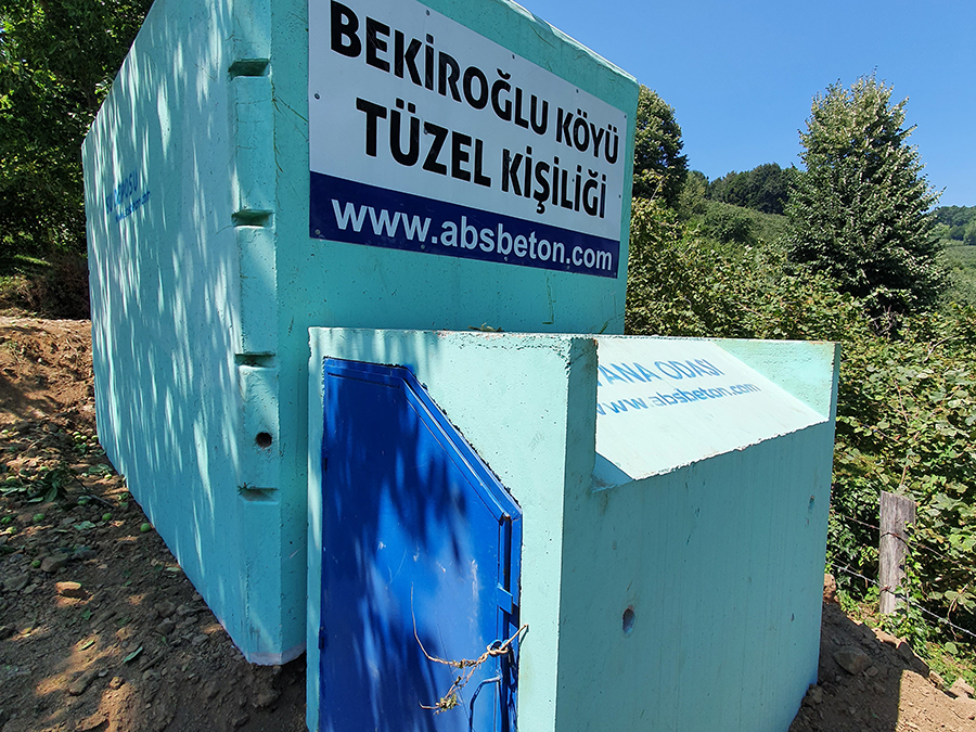 25 m3 Prefabrik Betonarme Su Deposu