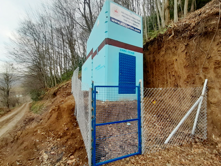 25 m3 Prefabrik Betonarme Su Deposu