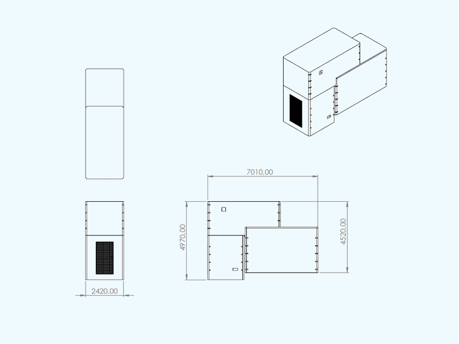 25 m3 Prefabrik Betonarme Su Deposu