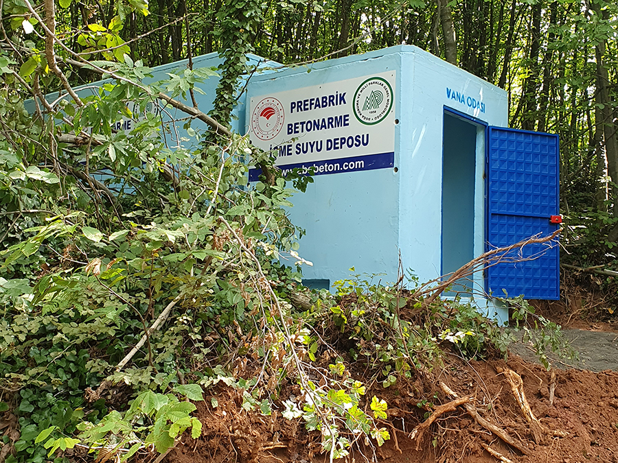 25 m3 Prefabrik Betonarme Su Deposu