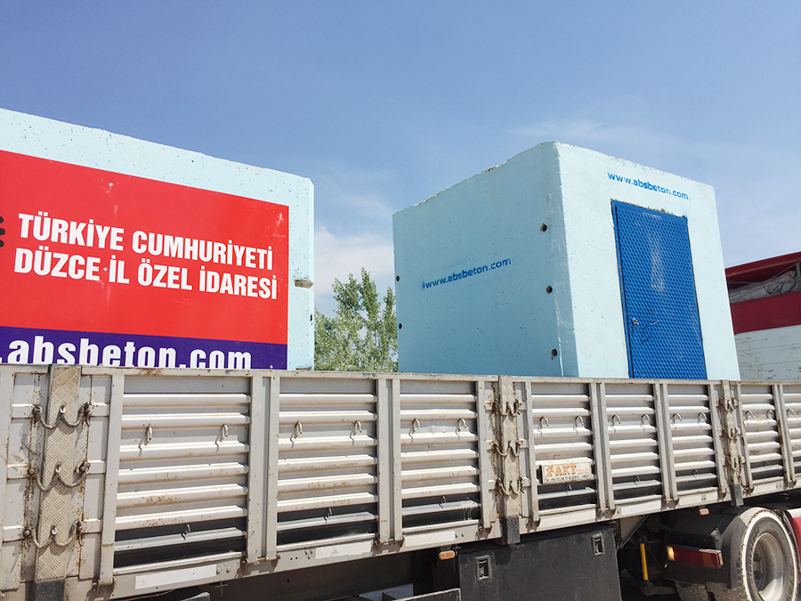 25 m3 Prefabrik Betonarme Su Deposu