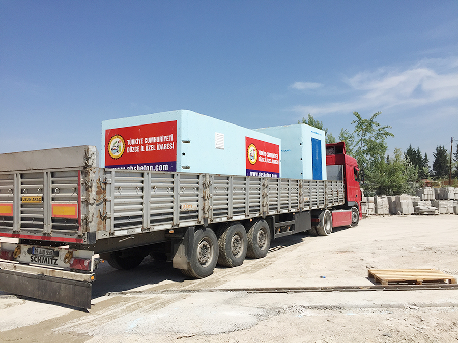 25 m3 Prefabrik Betonarme Su Deposu