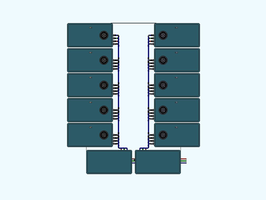 250 m3 Prefabrik Betonarme Su Deposu