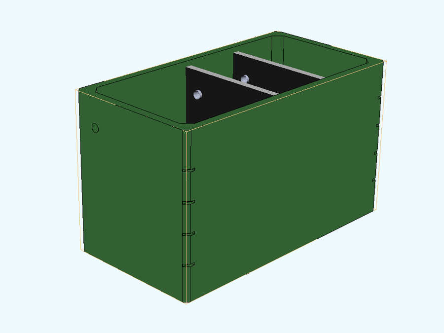 3 Bölümlü Betonarme Foseptik Depo