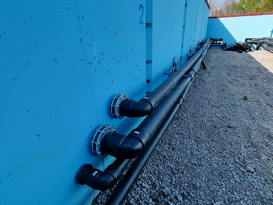 300 m3 Prefabrik Betonarme Su Deposu