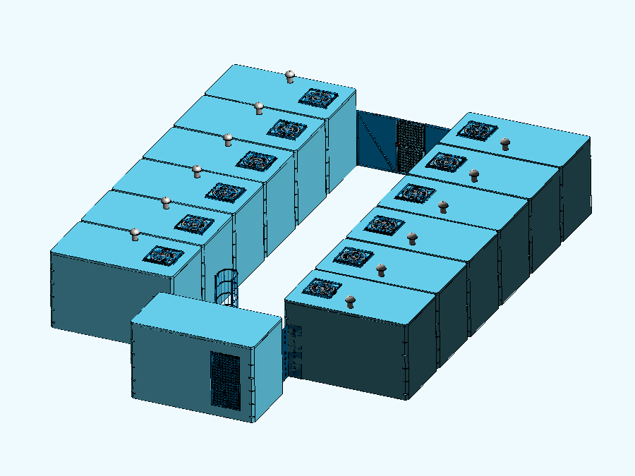 300 m3 Prefabrik Betonarme Su Deposu