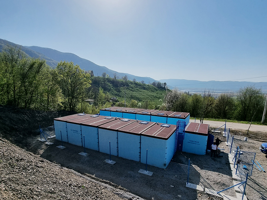 300 m3 Prefabrik Betonarme Su Deposu