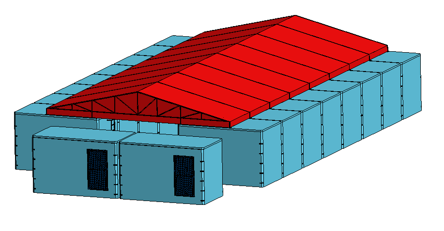 400 M3  PREFABRiK BETONARME  DEPOLAR