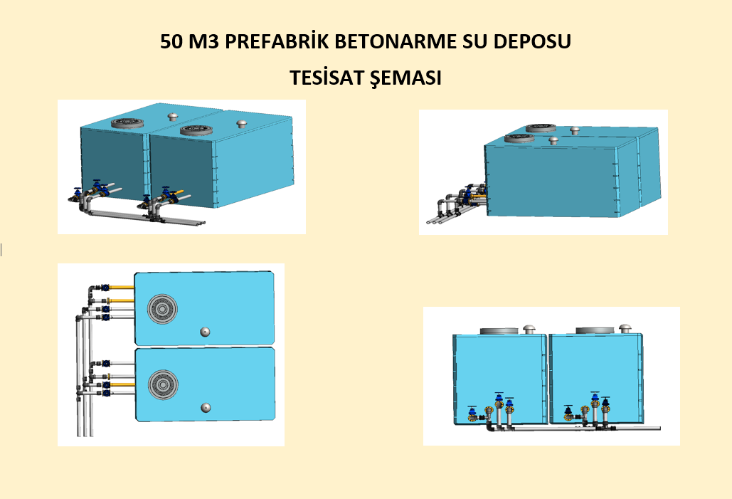 50 M3  PREFABRiK BETONARME  DEPOLAR